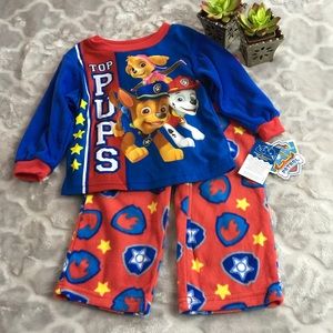 Nickelodeon Boys 2T Paw Patrol Dogs Fleece Pajama